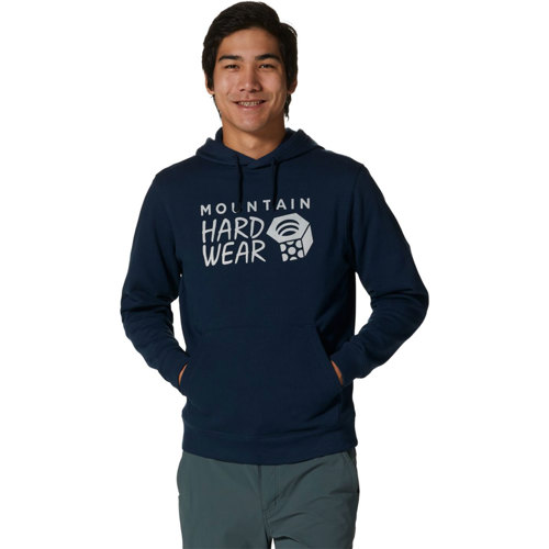 Mountain Hardwear Logo Pullover Hoody for Men Hardwear Navy X-Small